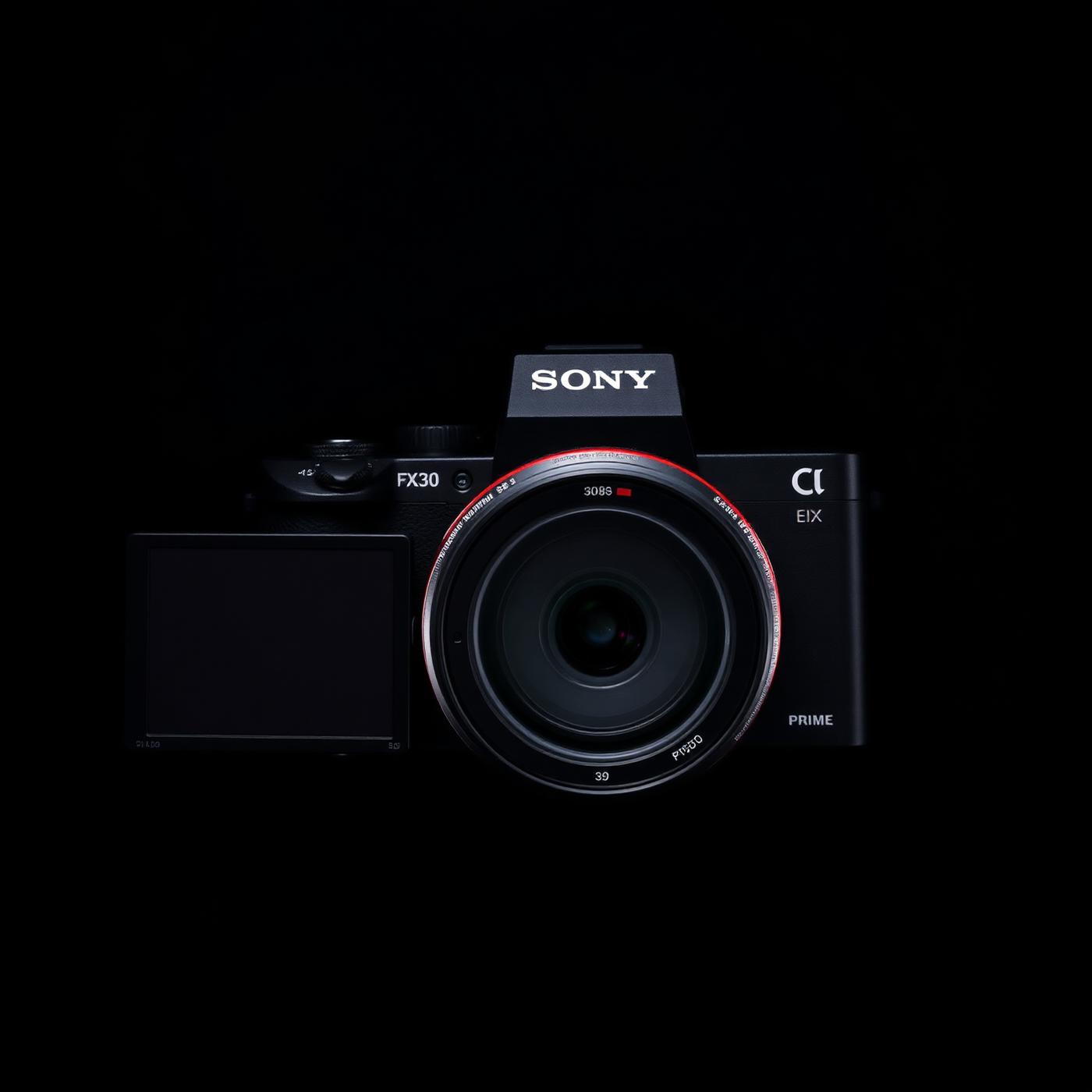 Sony FX30 cinema camera setup
